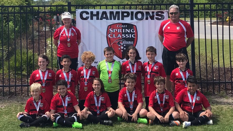 Coast FA Spring Classic Champions and Finalists