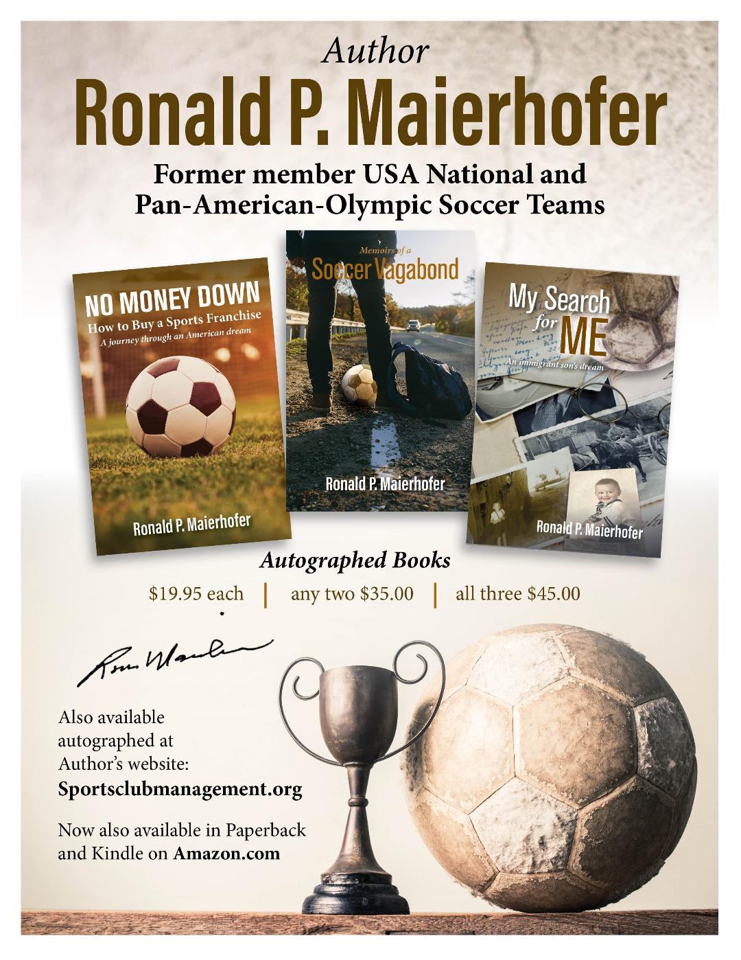 Coach Ron Maierhofer books now available!